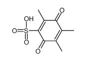 1,4-Cyclohexadiene-1-sulfonicacid,2,4,5-trimethyl-3,6-dioxo-(9CI) picture