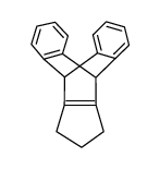 (cyclopentene-1' ylene-1',2')-9,10 dihydro-9,10 anthracene Structure