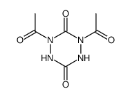 1,5-Diacetyl-1,2,4,5-tetrahydro-1,2,4,5-tetrazin-3,6-dion结构式