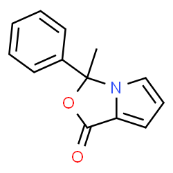 1H,3H-Pyrrolo[1,2-c]oxazol-1-one,3-methyl-3-phenyl-(9CI)结构式