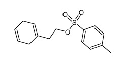 2-(cyclohexa-1,4-dienyl)ethyl 4-methylbenzenesulfonate结构式