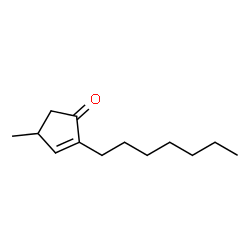 2-Cyclopenten-1-one,2-heptyl-4-methyl-(9CI)结构式