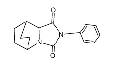 2-phenyl-tetrahydro-5,8-ethano-imidazo[1,5-a]pyridine-1,3-dione结构式
