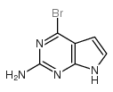 4-BROMO-7H-PYRROLO[2,3-D]PYRIMIDIN-2-YLAMINE structure