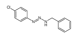 benzyl-p-chlorophenyltriazene结构式