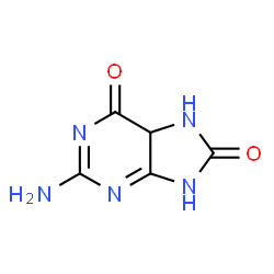 5H-Purin-5-yl,2-amino-1,6,7,8-tetrahydro-6,8-dioxo- (9CI)结构式