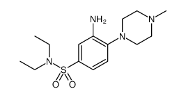 3-AMINO-N,N-DIETHYL-4-(4-METHYLPIPERAZIN-1-YL)BENZENESULFONAMIDE图片