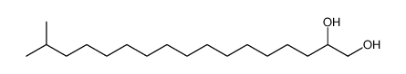 16-methylheptadecane-1,2-diol结构式