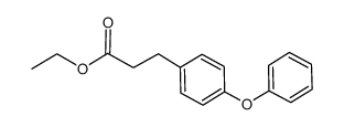 ethyl 3-(4-phenoxyphenyl)propanoate Structure