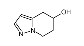 4,5,6,7-tetrahydropyrazolo[1,5-a]pyridin-5-ol结构式