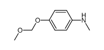 4-(methoxymethoxy)-N-methylaniline Structure