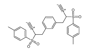 1,3-bis[2-isocyano-2-(4-methylphenyl)sulfonylethyl]benzene结构式