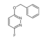 3-fluoro-6-phenylmethoxypyridazine Structure