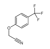 2-[4-(trifluoromethyl)phenoxy]acetonitrile structure