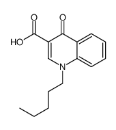 4-oxo-1-pentylquinoline-3-carboxylic acid Structure