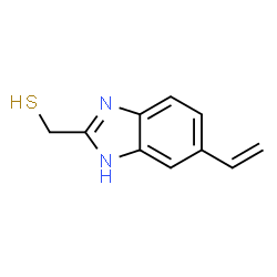 1H-Benzimidazole-2-methanethiol,5-ethenyl-(9CI) structure