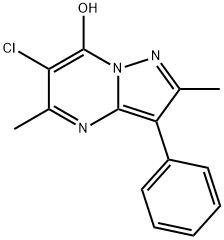 6-Chloro-2,5-dimethyl-7-hydroxy-3-phenylpyrazolo[1,5-a]pyrimidine picture