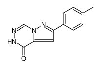 Pyrazolo[1,5-d][1,2,4]triazin-4(5H)-one, 2-(4-methylphenyl)结构式