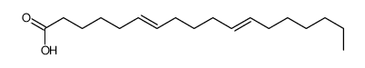 octadeca-6,11-dienoic acid结构式