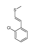 1-chloro-2-(2-methylsulfanylethenyl)benzene Structure