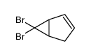 6,6-dibromobicyclo[3.1.0]hex-2-ene Structure