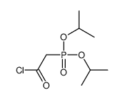 2-di(propan-2-yloxy)phosphorylacetyl chloride Structure