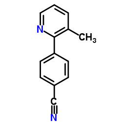 4-(3-Methyl-2-pyridinyl)benzonitrile图片