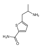 5-(2-aminopropyl)thiophene-2-carboxamide Structure