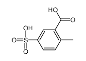 2-methyl-5-sulfobenzoic acid Structure