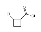 Cyclobutanecarbonyl chloride, 2-chloro- (7CI)结构式