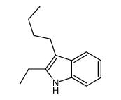 3-butyl-2-ethyl-1H-indole结构式