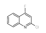 2-Chloro-4-fluoroquinoline Structure