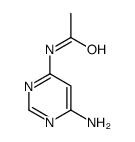 N-(6-aminopyrimidin-4-yl)acetamide Structure