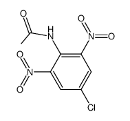 acetic acid-(4-chloro-2,6-dinitro-anilide) Structure