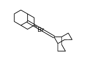 9-(9-bicyclo[3.3.1]nonanylidene)-3-bromobicyclo[3.3.1]nonane Structure