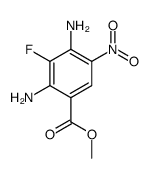 methyl 2,4-diamino-3-fluoro-5-nitrobenzoate Structure