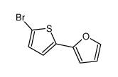 2-(5-溴-2-噻吩基)-呋喃结构式