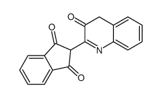 2-(3-oxo-4H-quinolin-2-yl)indene-1,3-dione结构式