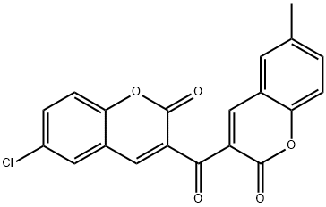 6-chloro-3-(6-methyl-2-oxo-2H-chromene-3-carbonyl)-2H-chromen-2-one图片