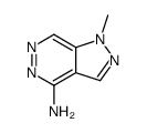 1-methylpyrazolo[3,4-d]pyridazin-4-amine结构式