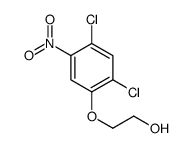 2-(2,4-dichloro-5-nitrophenoxy)ethanol结构式