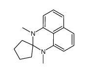 1',3'-dimethylspiro[cyclopentane-1,2'-perimidine]结构式