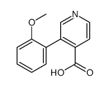 3-(2-Methoxyphenyl)isonicotinic acid structure