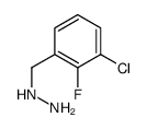 (3-chloro-2-fluorophenyl)methylhydrazine Structure