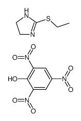 Pikrat v. 2-Ethylmercapto-4,5-dihydro-glyoxalin Structure