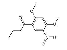 1-(2,4-dimethoxy-5-nitro-phenyl)-butan-1-one Structure