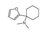 (1-furan-2-yl-cyclohexyl)-dimethyl-amine Structure