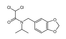 dichloro-acetic acid-(isopropyl-piperonyl-amide) Structure