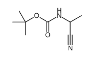 (R)-2-(Boc-氨基)丙腈结构式