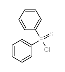 Phosphinothioicchloride, P,P-diphenyl- structure